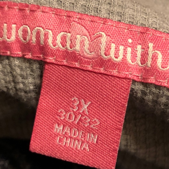 WOMAN WITHIN HOODED SWEATSHIRT WITH EXTRA LINING - Picture 3 of 3